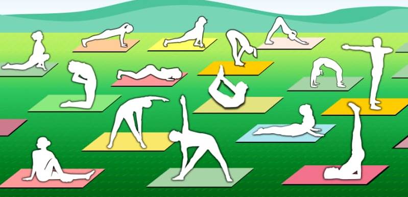 Yoga Asanas (Yoga Poses) in Traditional Yoga Textbooks