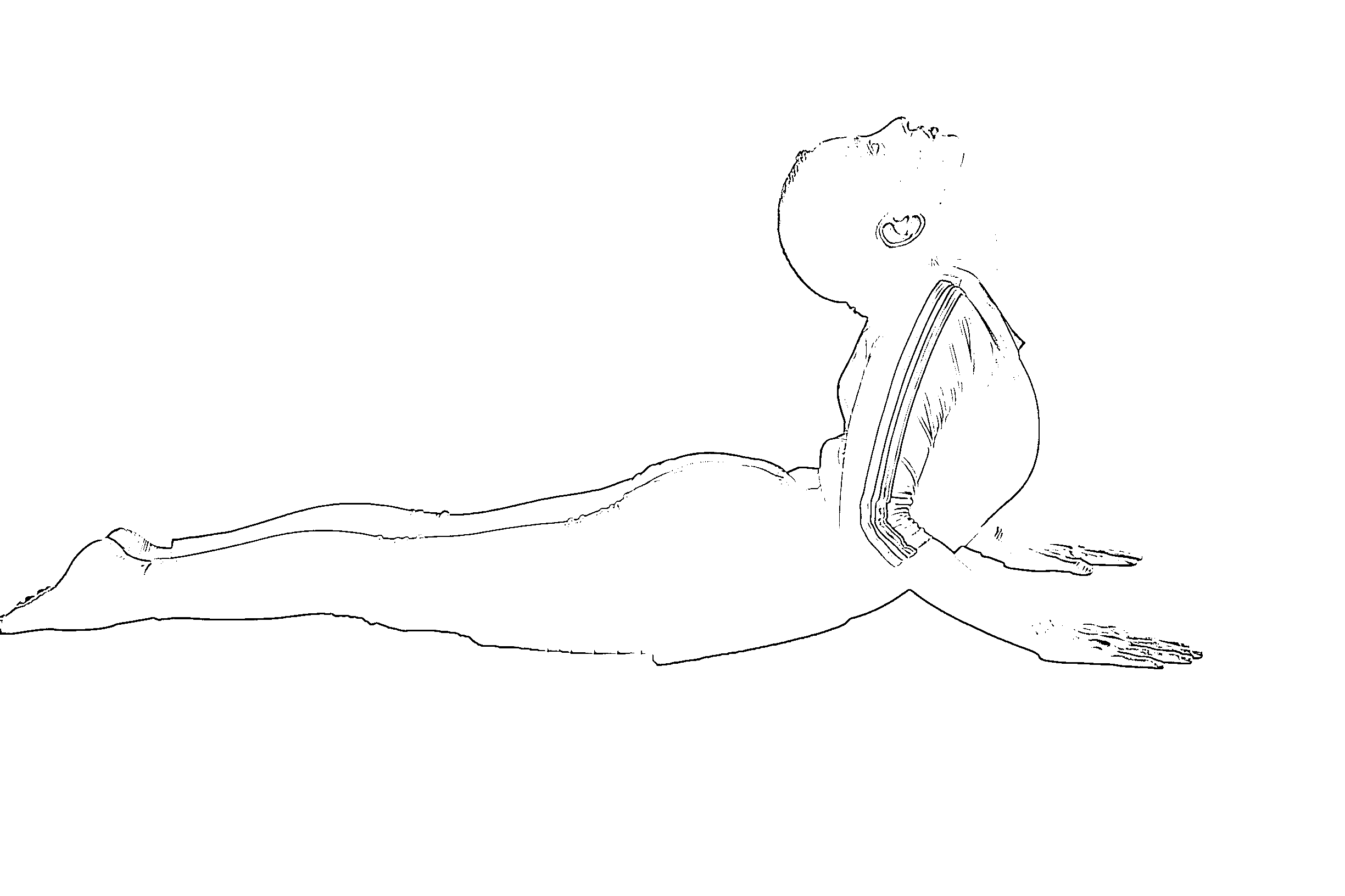 Cobra pose for cervical spondylosis