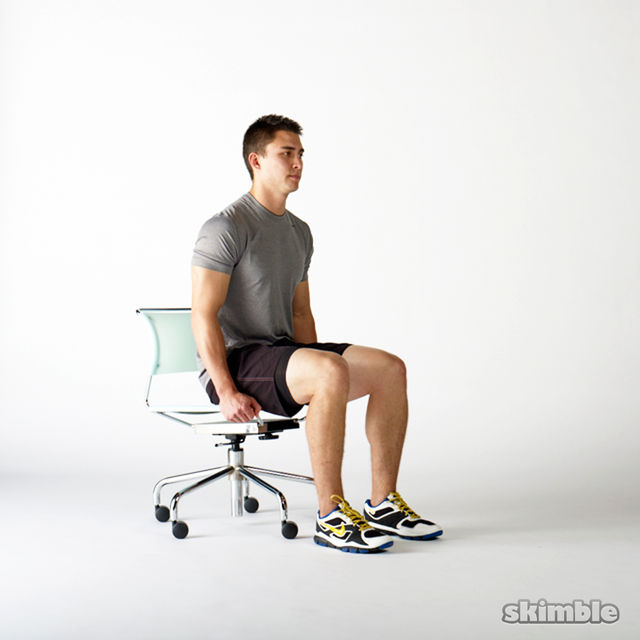 7 Simple Desk Exercises To Burn Belly Fat For Flatten Your Stomach